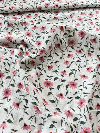 Musseline, Double Gauze Blumen