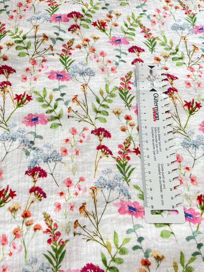 Musseline, Double Gauze Blumen