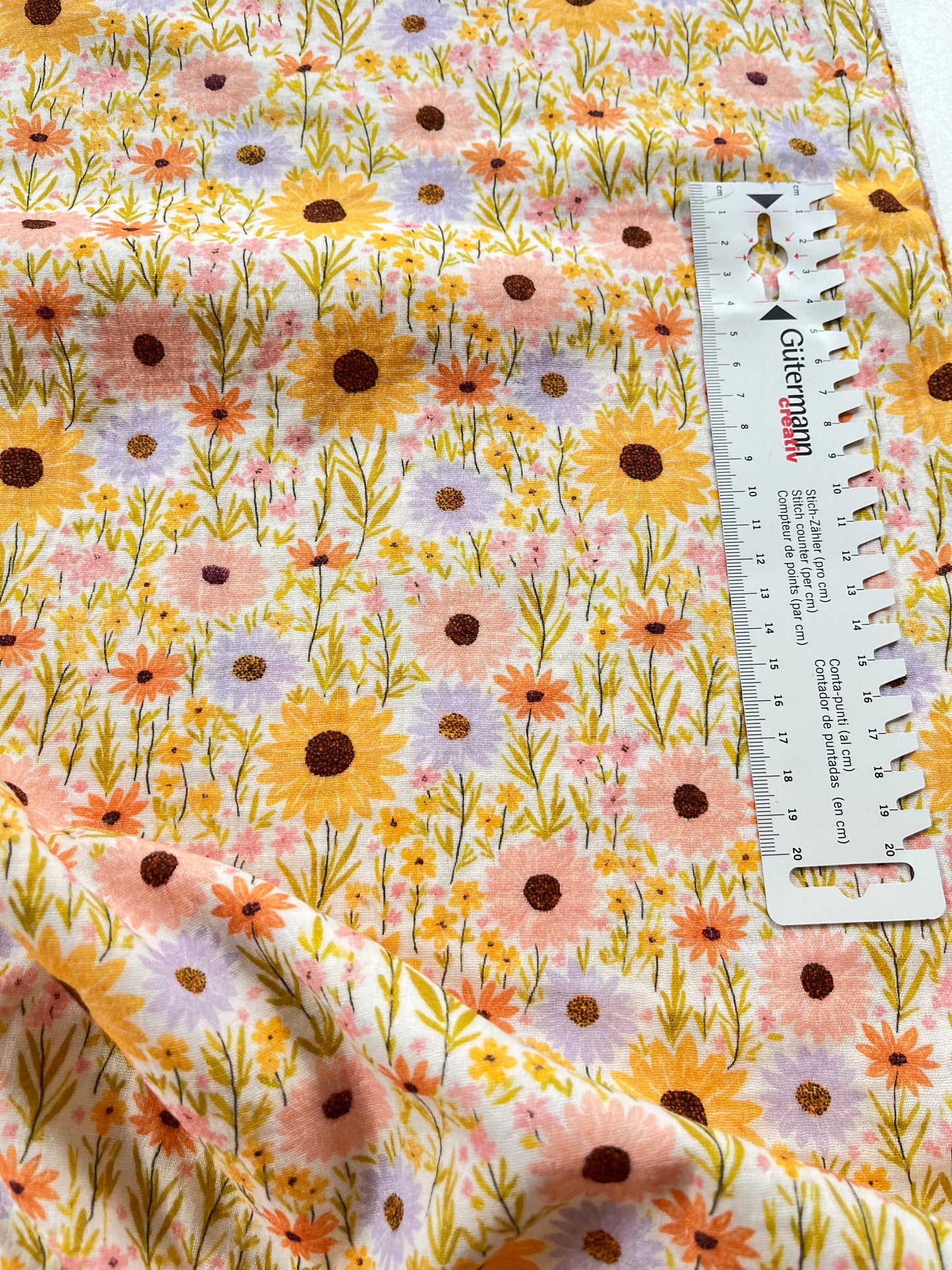 Musseline, Double Gauze Blumen
