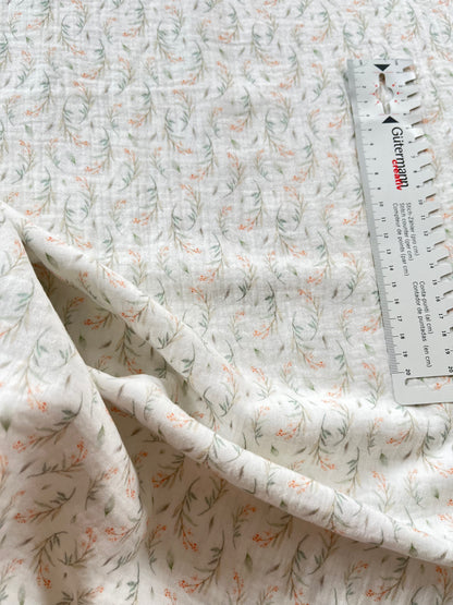 Musseline, Double Gauze Blumen