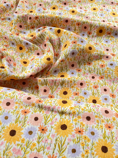 Musseline, Double Gauze Blumen