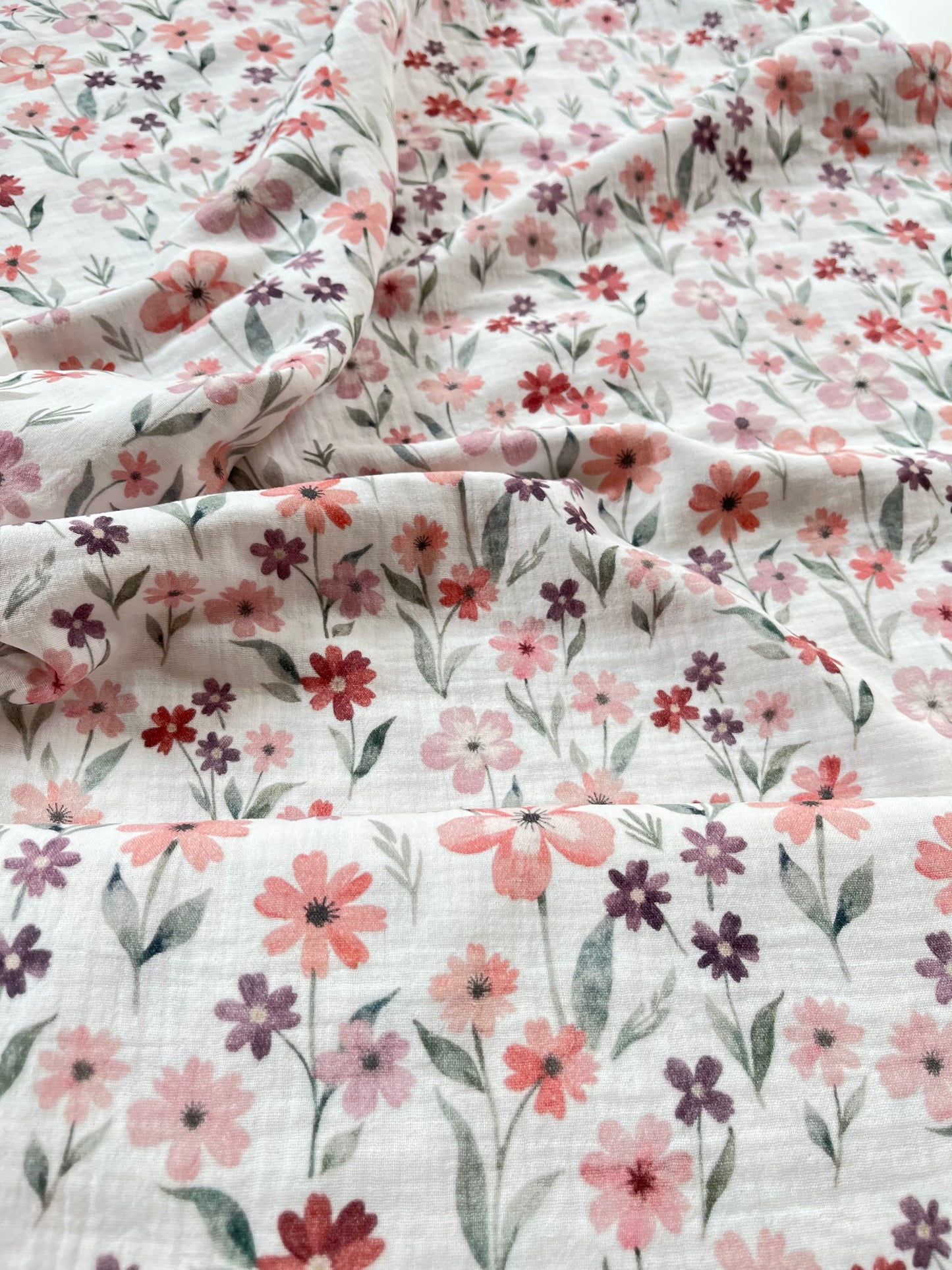 Musseline, Double Gauze Blumen
