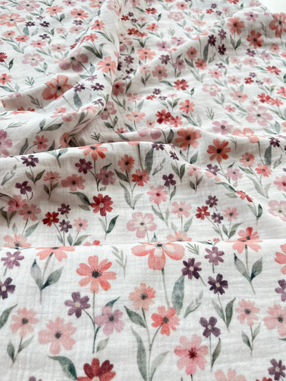 Musseline, Double Gauze Blumen