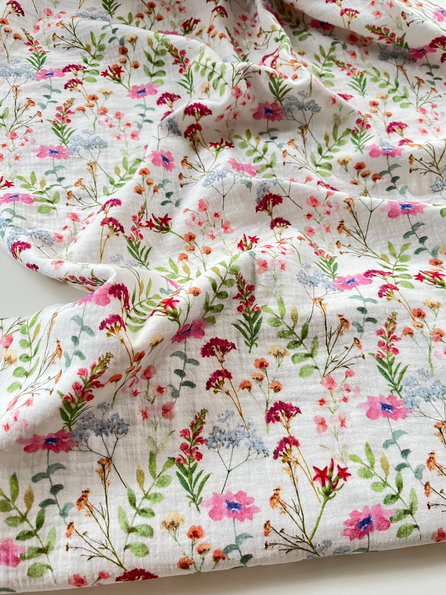 Musseline, Double Gauze Blumen