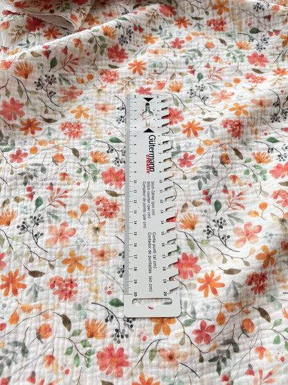 Musseline, Double Gauze Blumen