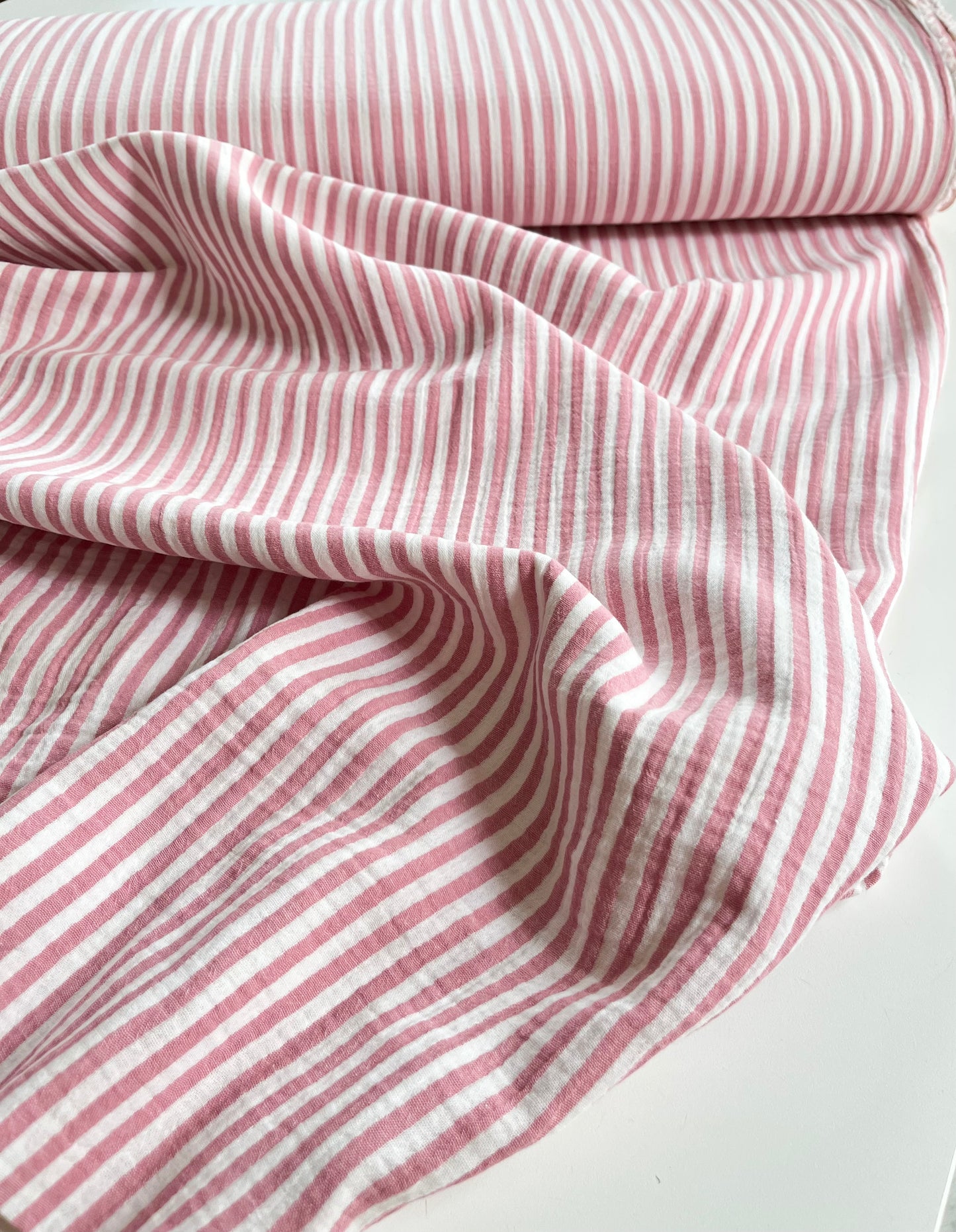 Musseline, Double Gauze Streifen&Herzen