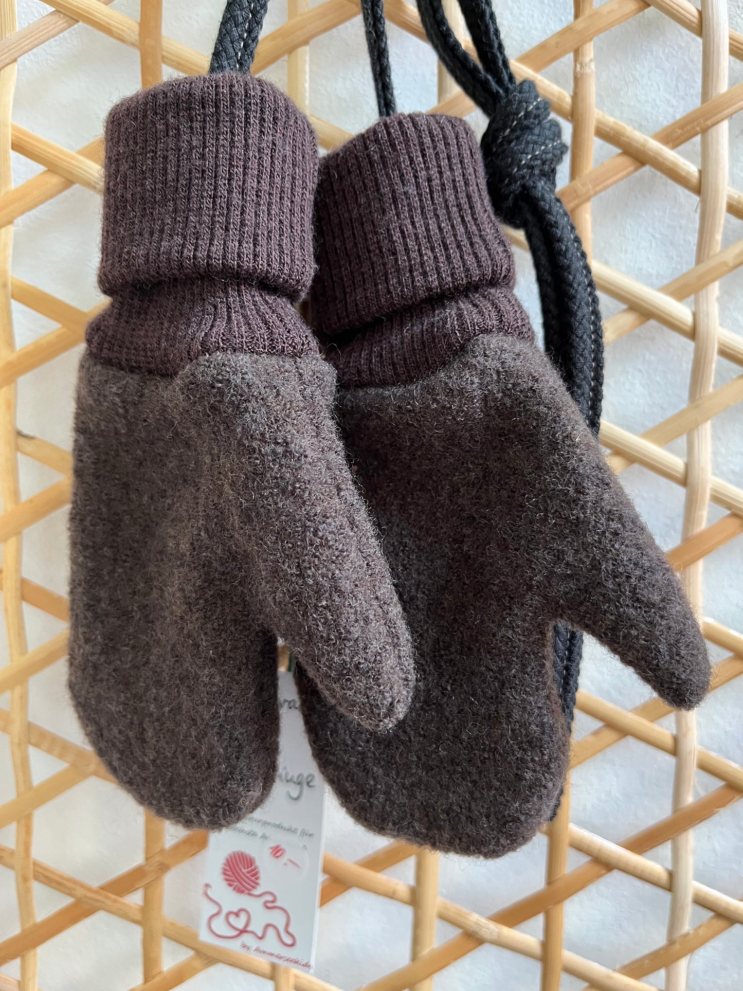 Wollwalk Fäustlinge